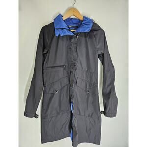 Nau Women's Navy Blue Lightweight Spring Reverb Jacket Windbreaker Size XS